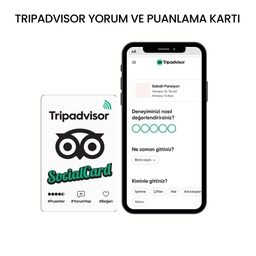 Tripadvisor-Bewertungskarte